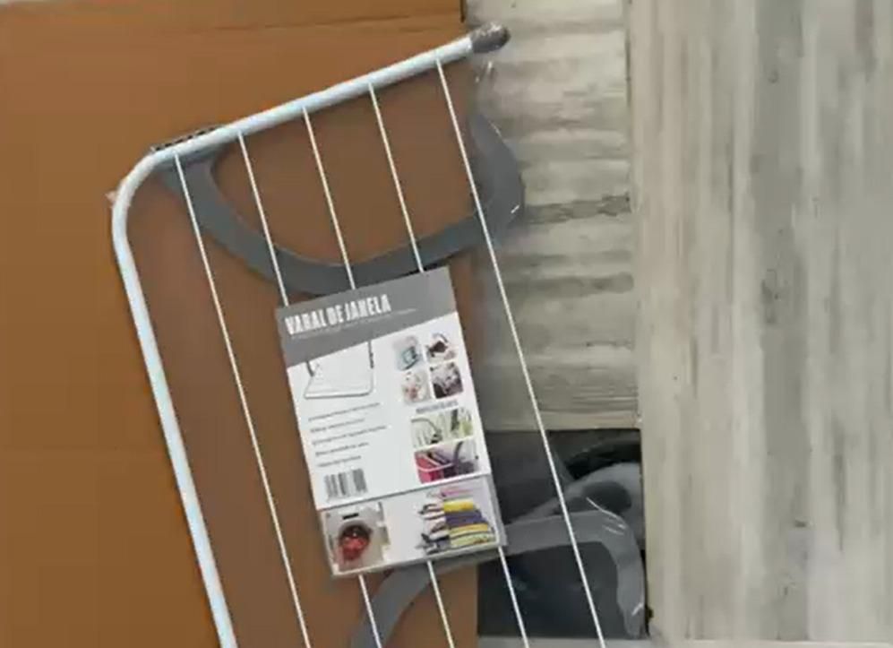 Foldable Cloth Drying Rack for Balcony & Indoors