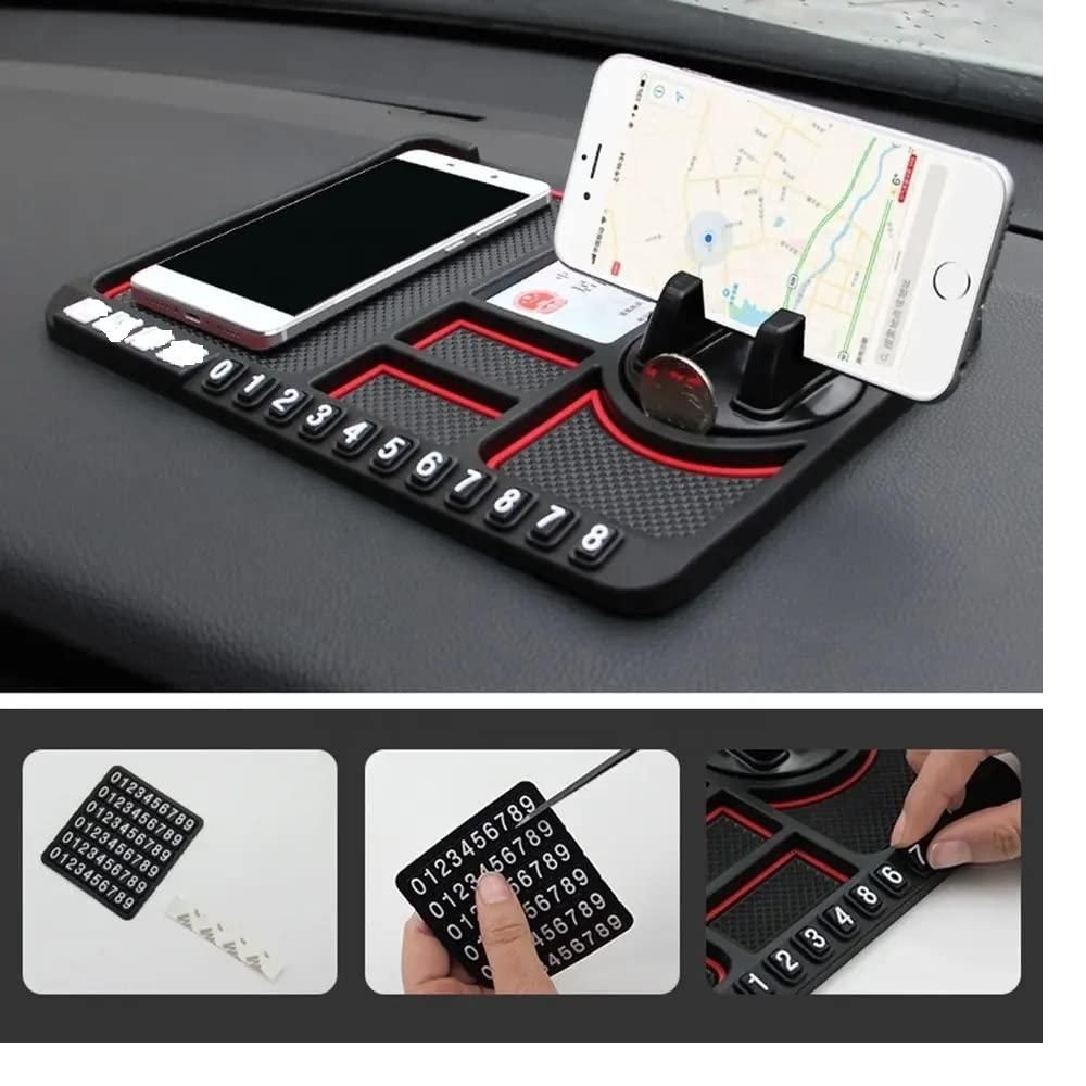 Silicone Dashboard Phone Holder – Universal Fit
