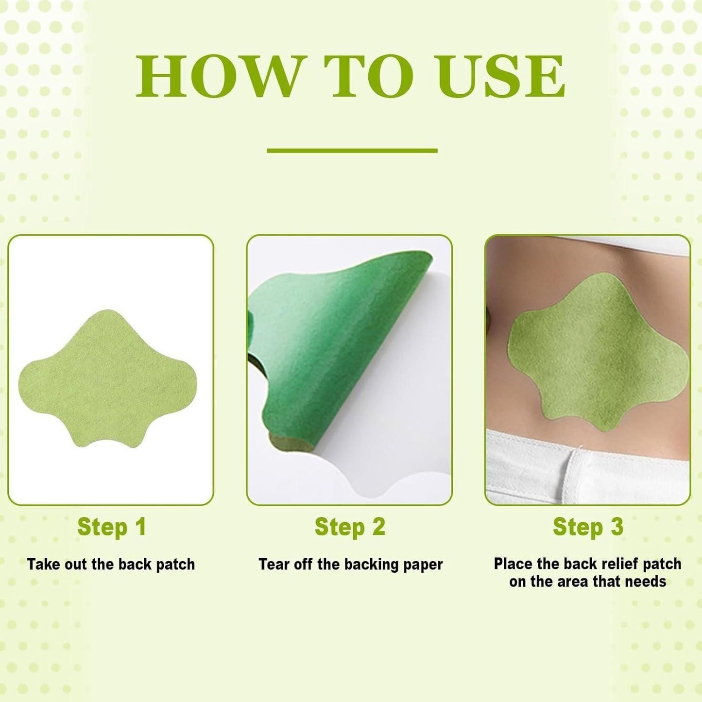 Herbal Knee Heat Patches (Pack of 10, 20, 30)