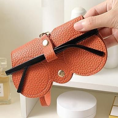 Unisex Leather Sunglass Case – Premium Eyewear Holder (Pack of 2)