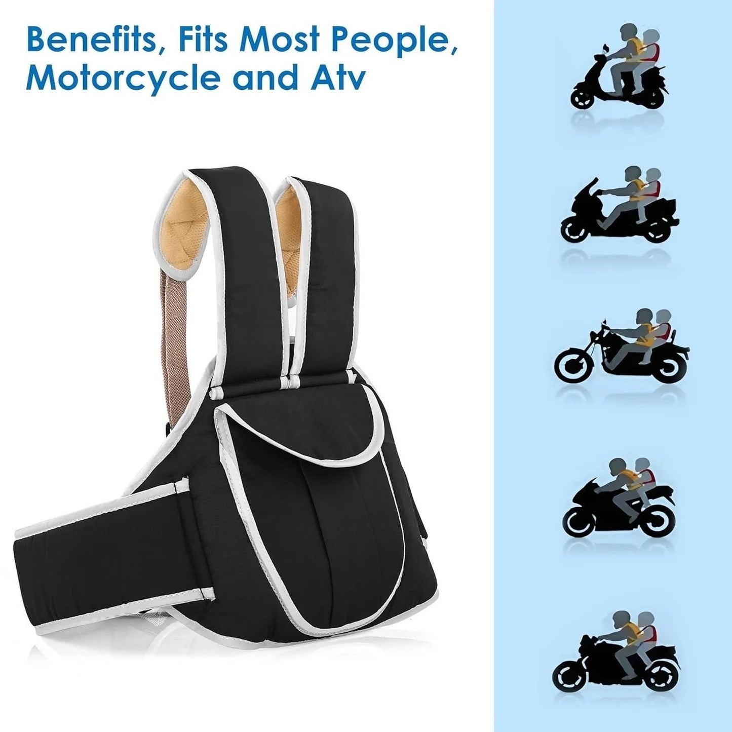 Kids Safety Belt for Two-Wheelers