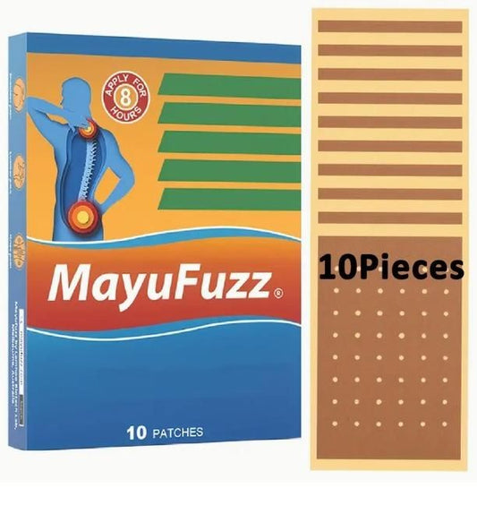 DeepRelief Herbal Heat Pads - 10 Pieces ( Mayufuzz )