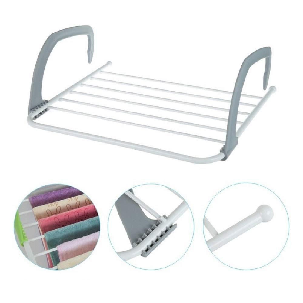 Foldable Cloth Drying Rack for Balcony & Indoors